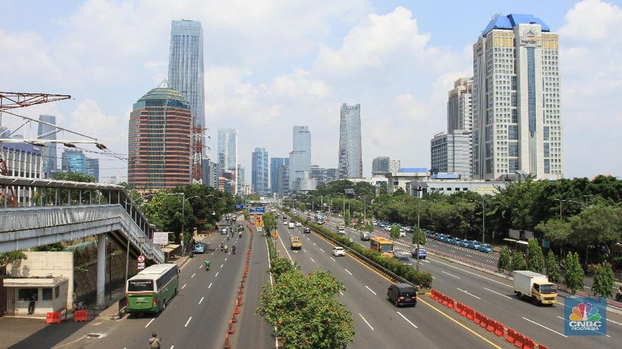 Ilustrasi PSBB. (CNBC Indonesia/Tri Susilo)