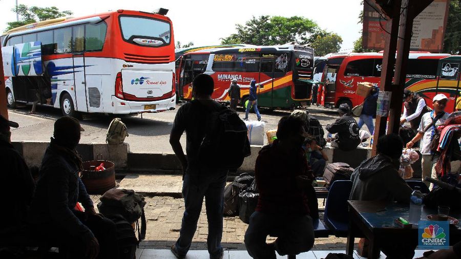 Ilustrasi Mudik. (CNBC Indonesia/Tri Susilo)