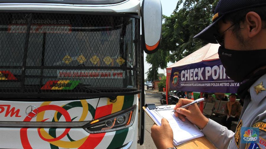 Ilustrasi Mudik. (CNBC Indonesia/Tri Susilo)