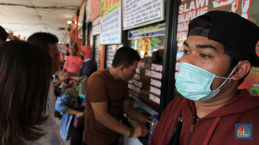 Ilustrasi Mudik. (CNBC Indonesia/Tri Susilo)