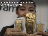 Dahsyat! Harga Emas Bakal Tembus US$ 1.500/troy Ounce