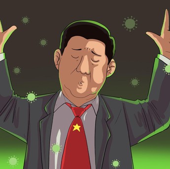 AS Resmi Gugat China karena Corona