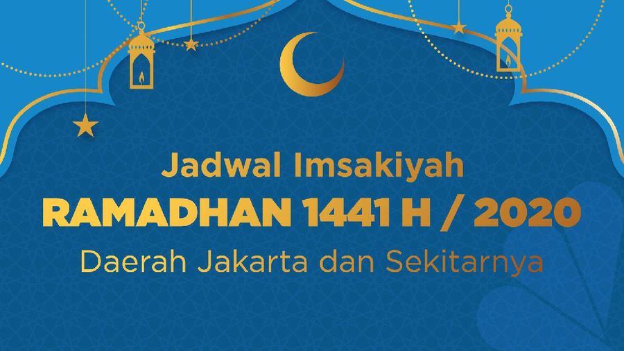 Infografis: Jadwal Imsakiyah Ramadhan 1441 H/2020
