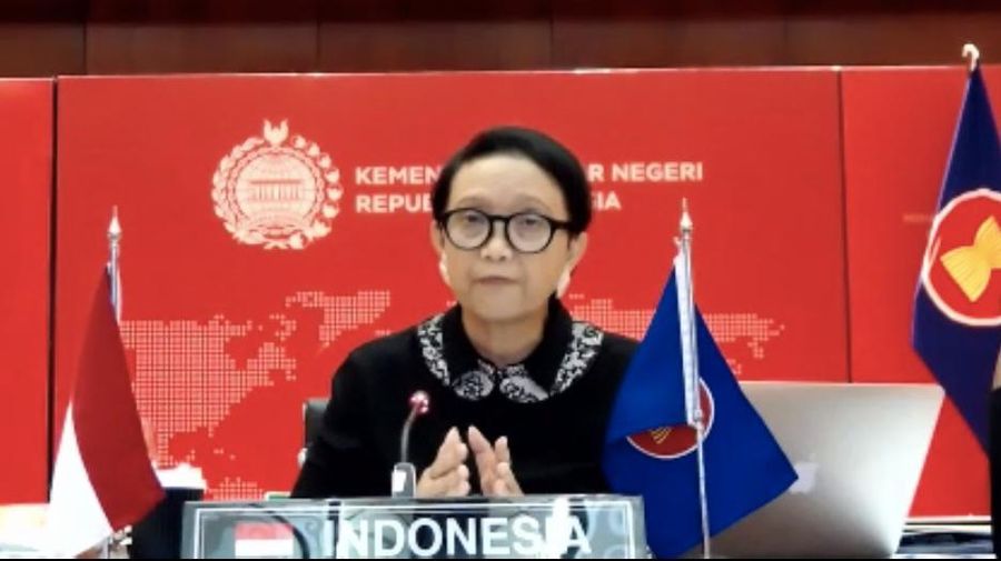 Menteri Luar Negeri RI, Retno Marsudi (Screenshot)