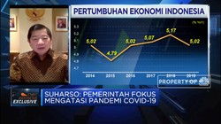 Bappenas Proyeksi PDB RI di 2020 Terkoreksi Jadi 2,2%