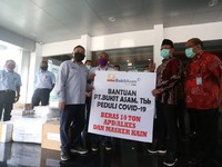 Konkret! PTBA Salurkan Dana CSR Rp 60 M Hingga Agustus 2020