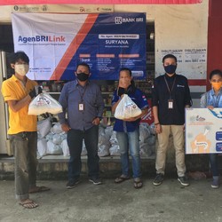 Perangi Corona, Karyawan BRI Salurkan Bantuan Rp 7,2 M