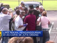 Efek Corona, Pengangguran di AS Capai 26 Juta Jiwa