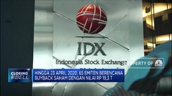 65 Emiten Rencana Buyback Saham dengan Nilai Rp 19,3 T