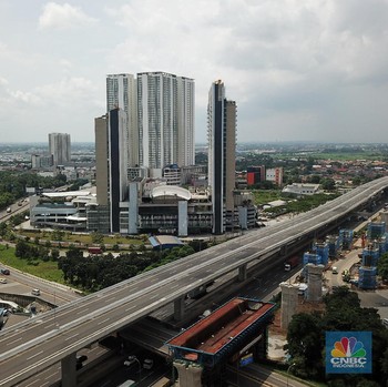 Jokowi Larang Mudik, Ini Penampakan Udara Tol Layang Japek