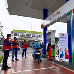 Pertamina Bagi Pertamax untuk 190 Tenaga Medis Priangan Timur