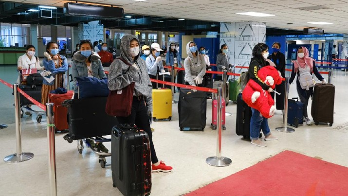 KBRI Colombo Repatriasi 335 Pekerja Migran Indonesia ke Denpasar dengan Garuda Indonesia. Dok: KBRI