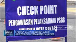 Kepala Daerah Bodebek Surati Jokowi untuk Perpanjang PSBB