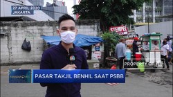 Duh! Sepinya Pasar Takjil Benhil Karena Corona Meluas