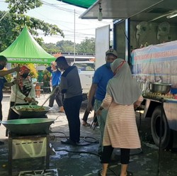 PT Pertamina EP Tarakan Field Berikan Sembako Buat Dapur Umum