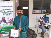 Dana Zakat Pertamina Salurkan 1.500 Paket Sembako di Dumai