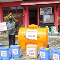 Pertamina Bagikan Alat Semprot & Tandon Air di Kotim