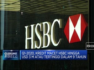 Q1-2020, Laba HSBC 'Tergerus' 48% di Masa Pandemi Corona