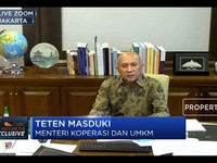 Teten Masduki: UMKM Unbankable Bisa Dapat Stimulus Pembiayaan