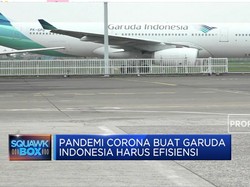 Terhantam Covid-19, Garuda Tunda 25 Ribu Gaji Pegawai