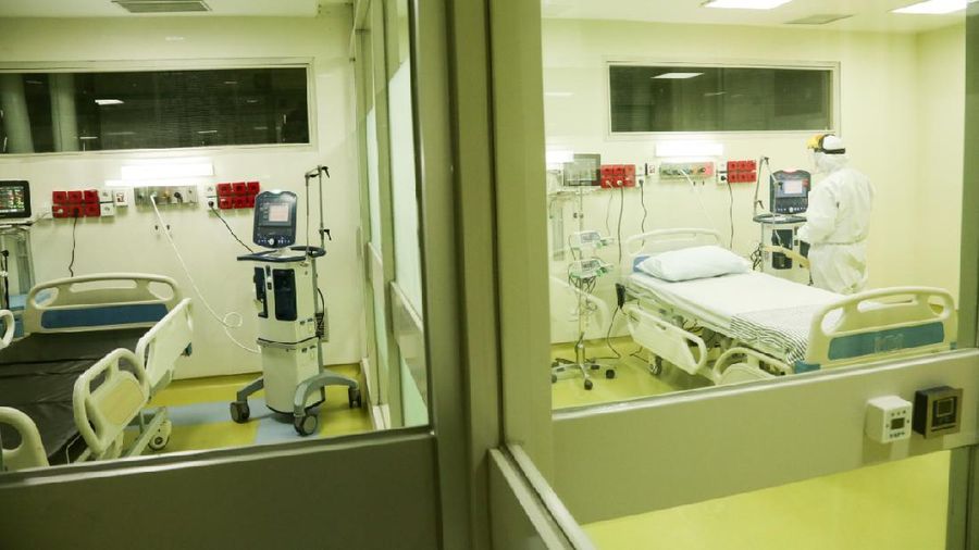 Penyerahan Perlengkapan Medis ICU dan HCU Gedung Kiara, RSUPN DR.Cipto Mangunkusumo Untuk Penanggulangan Covid-19.