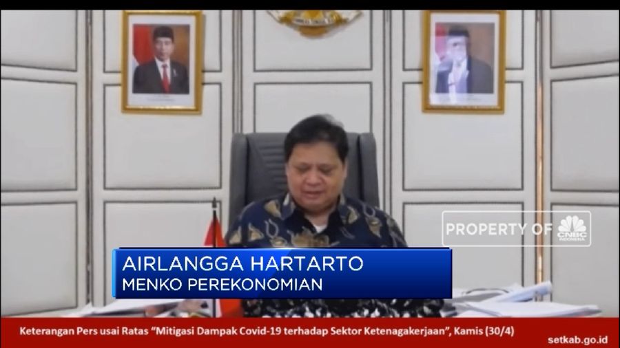 Menko Perekonomian Airlangga Hartarto