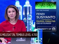 IHSG Melesat Lebih dari 3% Menembus Level 4.700