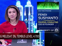IHSG Melesat Lebih dari 3% Menembus Level 4.700
