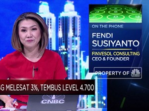IHSG Melesat Lebih dari 3% Menembus Level 4.700