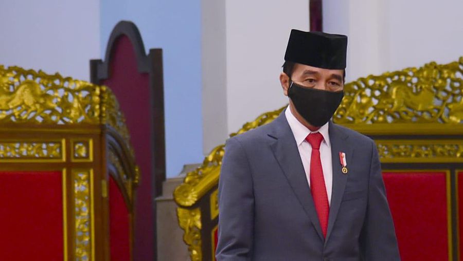 Pengucapan Sumpah/Janji Ketua MA dan Hakim Konstitusi, Istana Negara, 30 April 2020. Foto: Muchlis Jr - Biro Pers Sekretariat Presiden