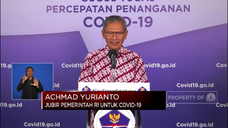 30 April, Jumlah Pasien Positif Corona RI Mencapai 10.118 Kasus (CNBC TV )