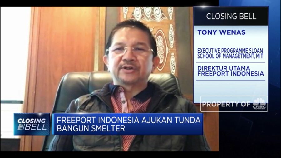 Efek Covid-19, Freeport Ajukan Penundaan Pembangunan Smelter (CNBC TV )