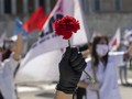 FOTO: Peringatan May Day di Tengah Pandemi Covid-19