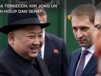 Dunia Terkecoh, Kim jong Un Masih Hidup & Sehat