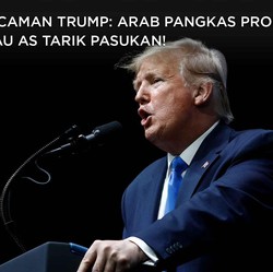 Ancaman Trump: Arab Pangkas Produksi, atau AS Tarik Pasukan!