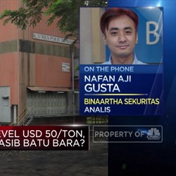 Permintaan Meningkat, Harga Batu Bara Tembus Level USD 50/Ton