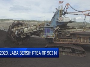 Q1-2020, Laba Bersih PTBA Capai Rp 903 M
