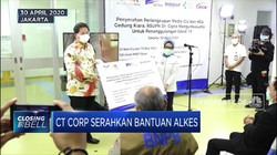 CT Corp Bagikan Bantuan Alkes di 2 Rumah Sakit