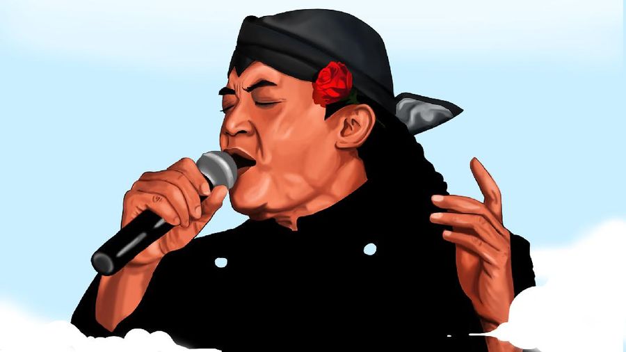 INFOGRAFIS, Selamat Jalan Didi Kempot, The Godfather of Broken Heart
