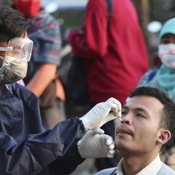 BPK: Anggaran Penanganan Covid-19 RI Tembus Rp 1.000 T