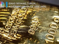 Emas Sedang Turun, Ada yang Yakin ke US$ 1.800