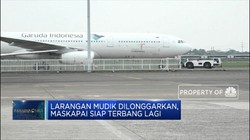 Larangan Mudik Dilonggarkan, Maskapai Siap Terbang Lagi