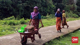 'Jual Angin' Rp1 M, Warga Jambi Panen Sembako saat Corona