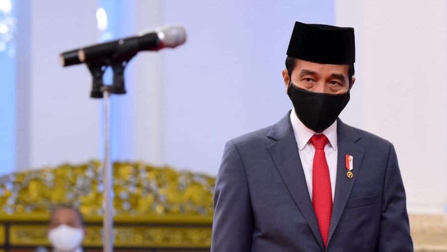 Pelantikan dan Pengucapan Sumpah Kepala PPATK Dian Ediana di Istana Negara, Rabu (6/5/2020). Foto: Muchlis Jr - Biro Pers Sekretariat Presiden