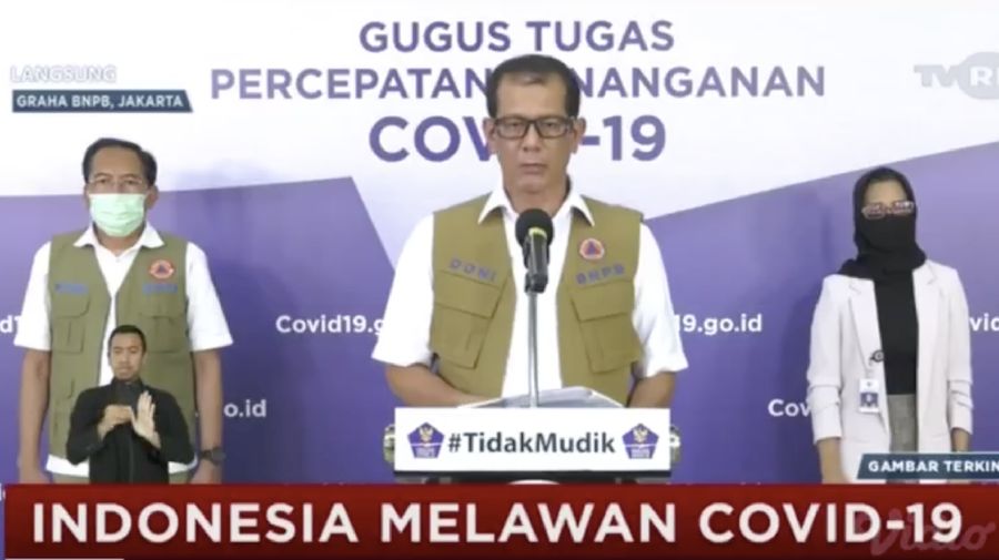 Doni Monardo, Kepala Gugus Tugas Covid-19.