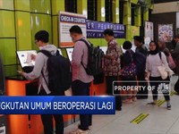 Di Tengah Ancaman Corona, Angkutan Umum Beroperasi Lagi