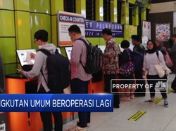 Di Tengah Ancaman Corona, Angkutan Umum Beroperasi Lagi