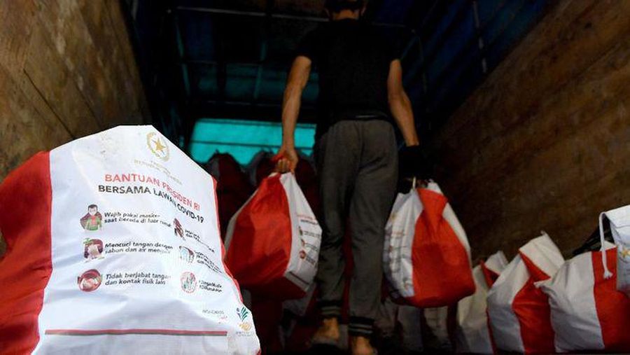 Ilustrasi Bansos. Foto: detikFinance