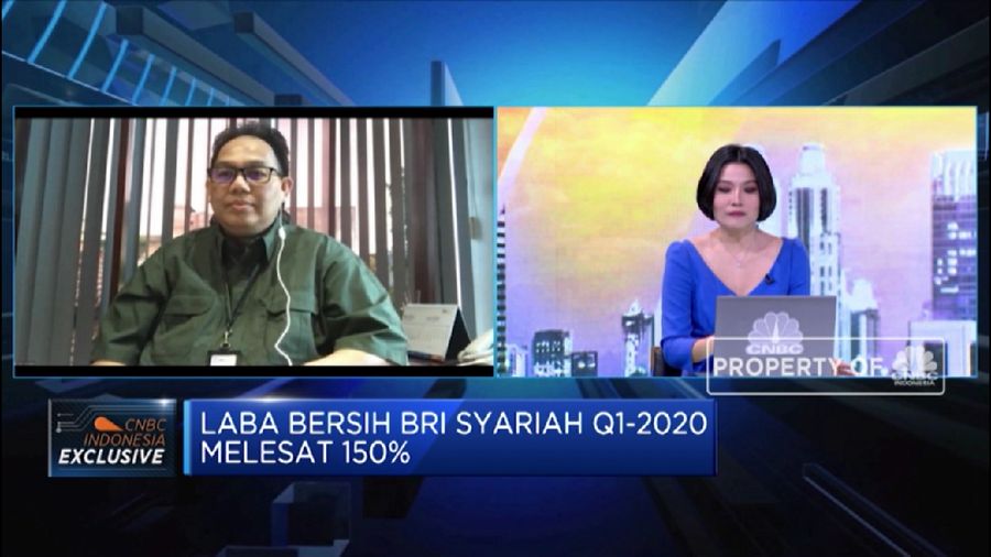 Simak! Ini Strategi Pengelolaan Bisnis BRISyariah Saat Pandemi  (CNBC TV )