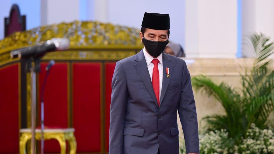 Pelantikan dan Pengucapan Sumpah Kepala PPATK Dian Ediana di Istana Negara, Rabu (6/5/2020). Foto: Muchlis Jr - Biro Pers Sekretariat Presiden